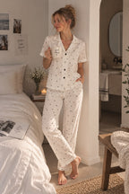 Amouré Blanc Pijama Set