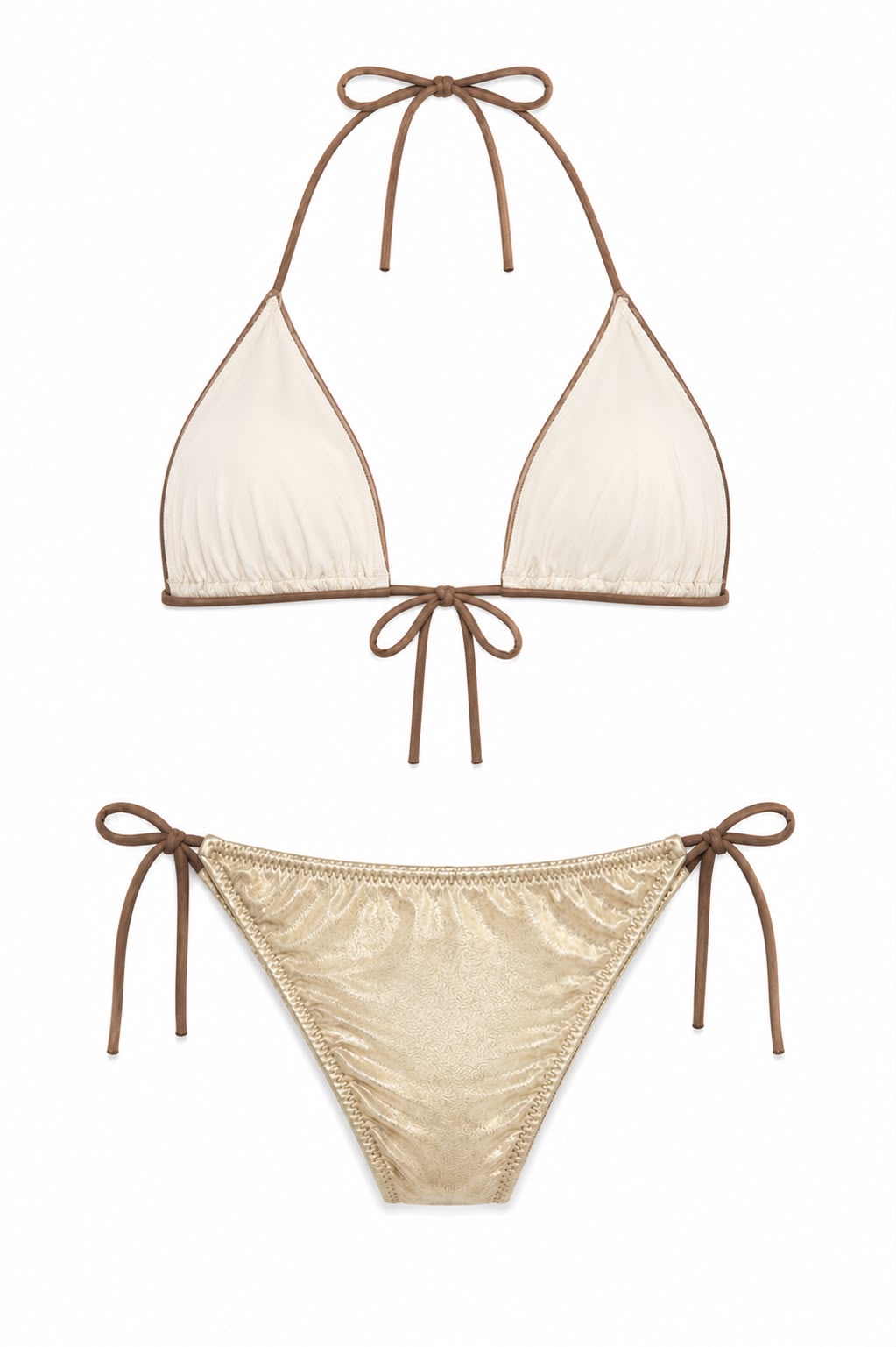 Champagne Glow Bikini Takımı