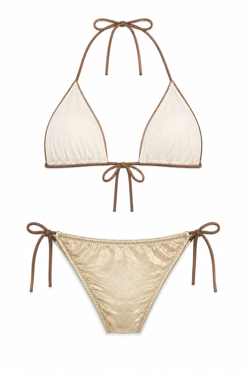 Champagne Glow Bikini Takımı