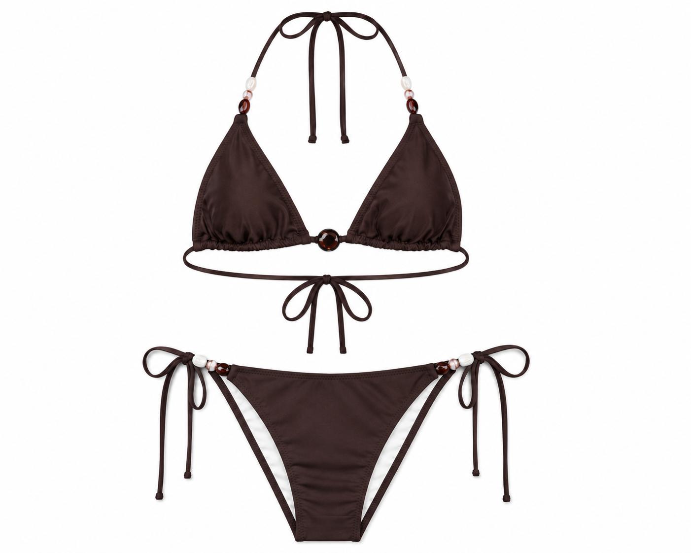 Cocoa Glow Bikini Takımı