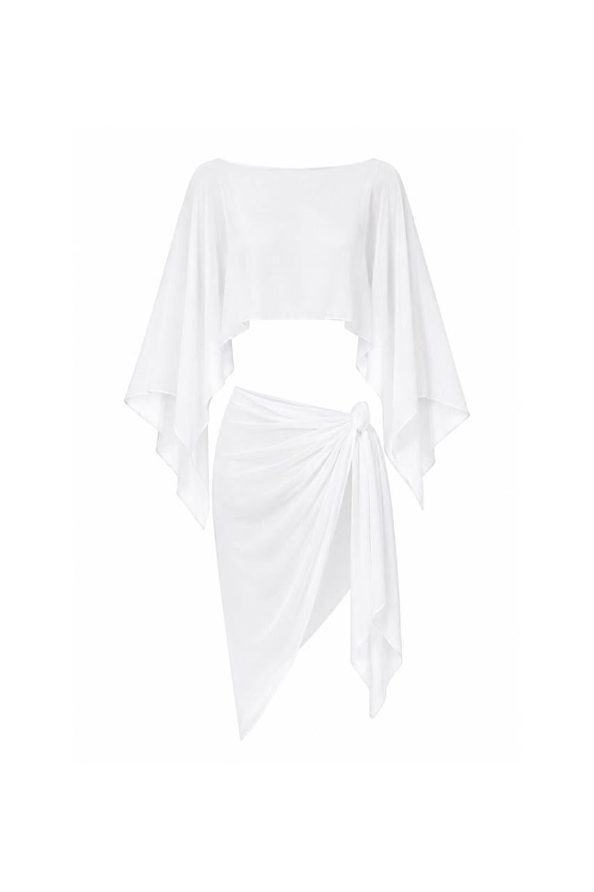 Coconut Milk Pareo Set