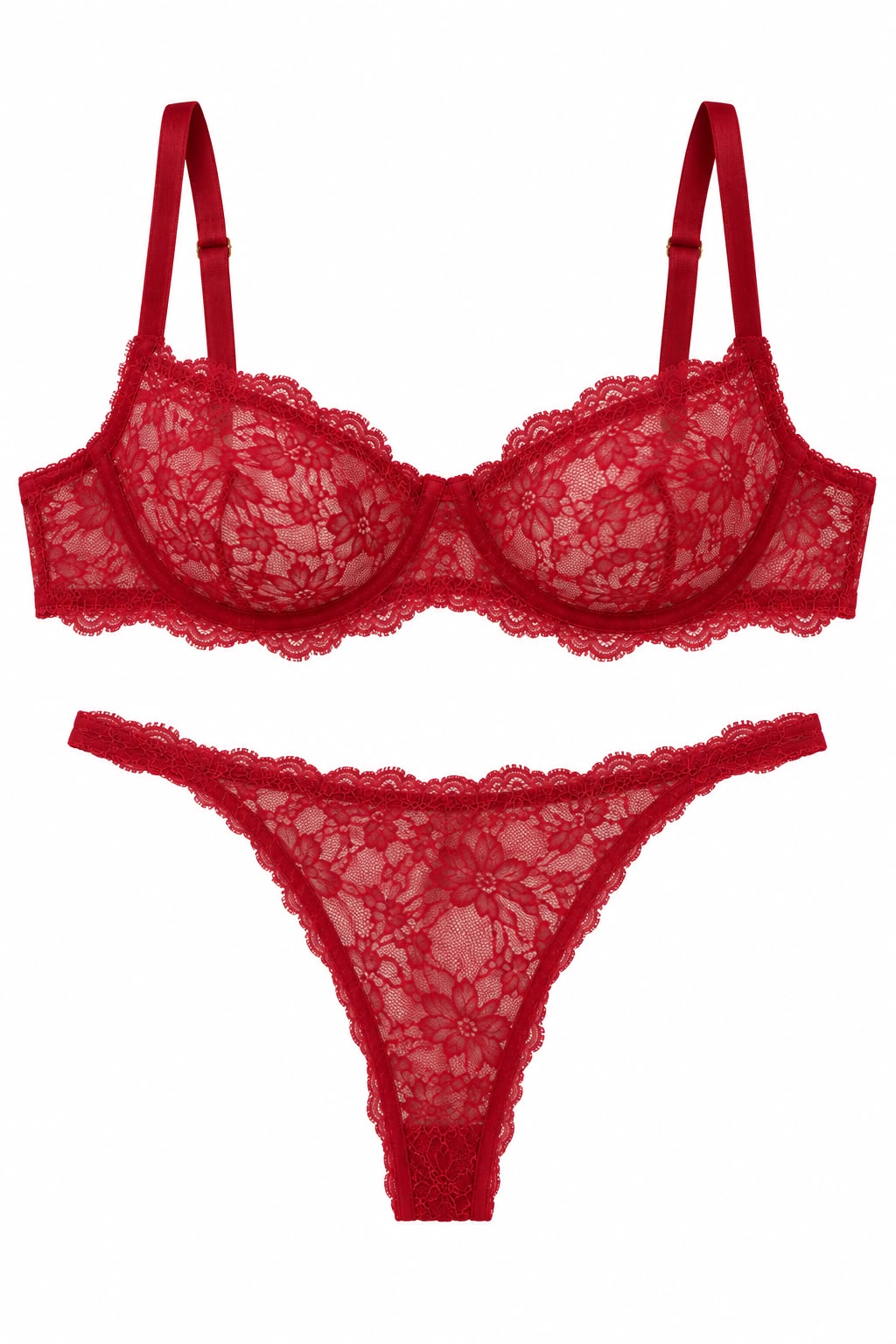 Ravienne Rouge Lace Set