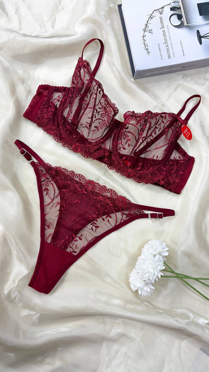 Rouge Romance Lingerie Set