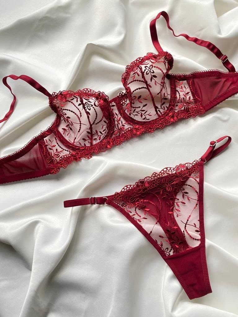 Rouge Romance Lingerie Set